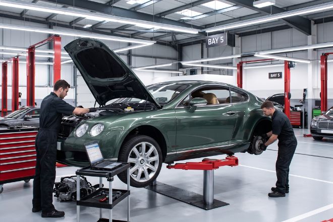 Bentley free pickup and drop-off service across Dubai