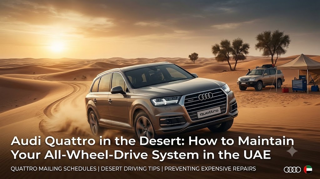 Audi Quattro in the Desert: How to Maintain Your All-Wheel-Drive System in the UAE