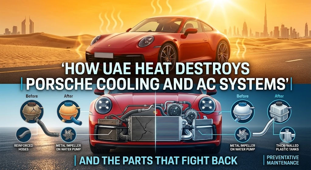 How UAE Heat Destroys Porsche Cooling and AC Systems