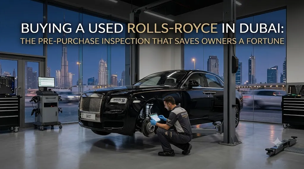 Buying a Used Rolls-Royce in Dubai: The Pre-Purchase Inspection That Saves Owners a Fortune