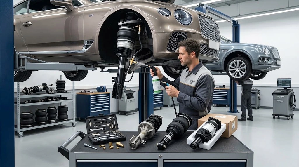 Bentley air suspension repair options img